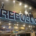 Illuminated Letters Shop Signs London - Republic Retail Shop