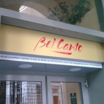 Shop Signs London, Fascia Signs for Bel Cante